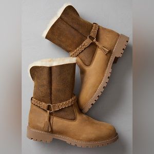 OVERLAND Women's Lauren Australian Merino Sheepskin Boots 8